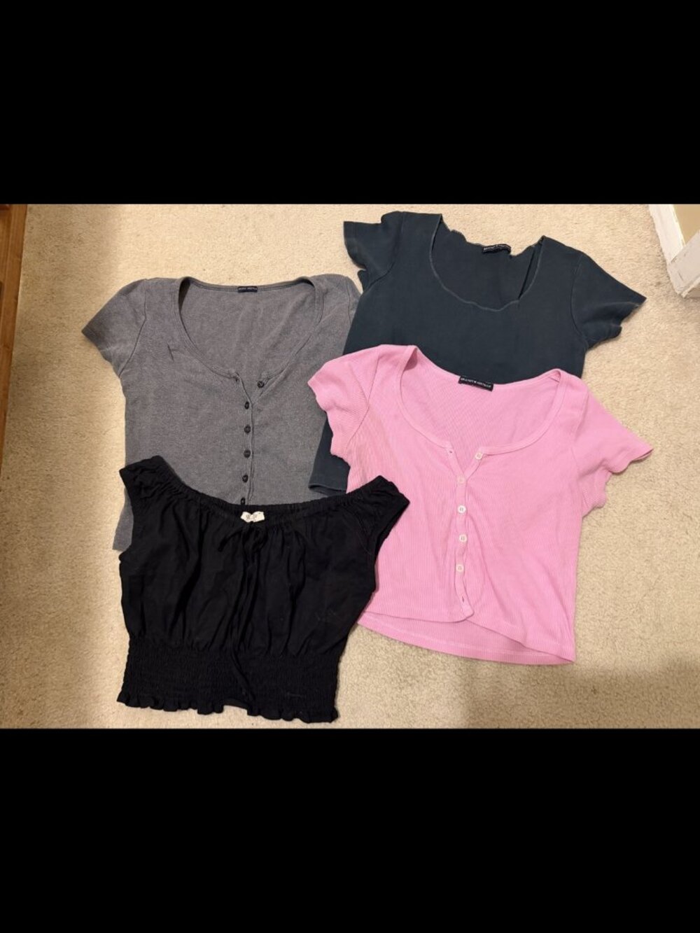 Brandy Melville Top Bundle 4 Tops John Galt BM Good Condition